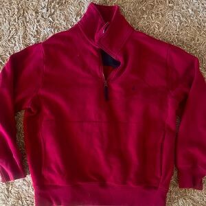 Maroon Nautica pullover sweater in small